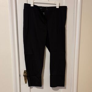 Ann Taylor Black Petite-Devon Fit Pants